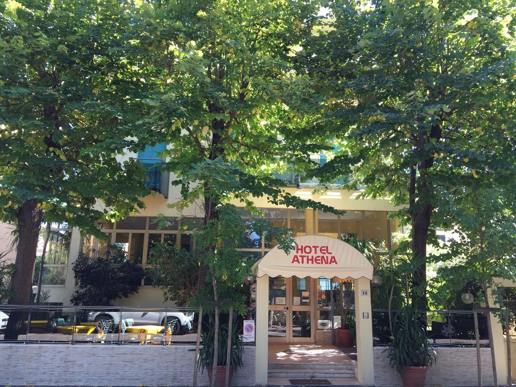 Hotel Athena Pesaro Esterno foto