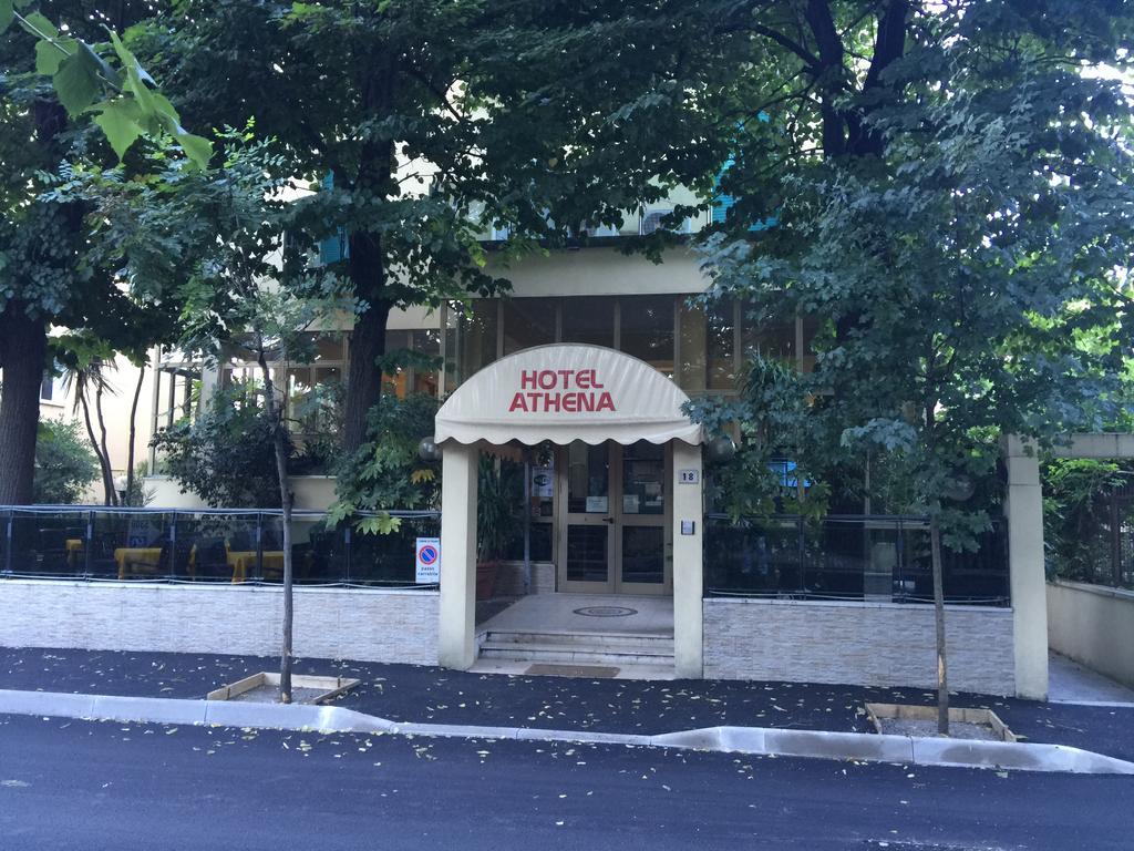 Hotel Athena Pesaro Esterno foto
